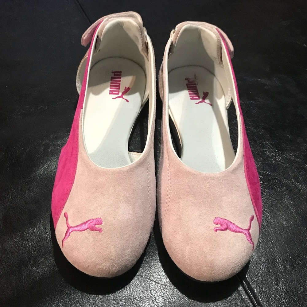 Pink Puma Flats